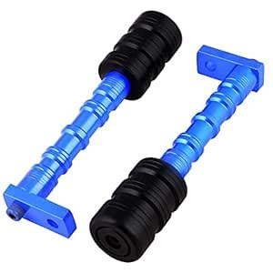 AllExtreme EXPLGL2 Universal Motorcycle Frame Slider Falling Protector ...