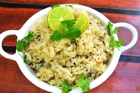 Lemon Coriander Rice Recipe - MUMMY RECIPES