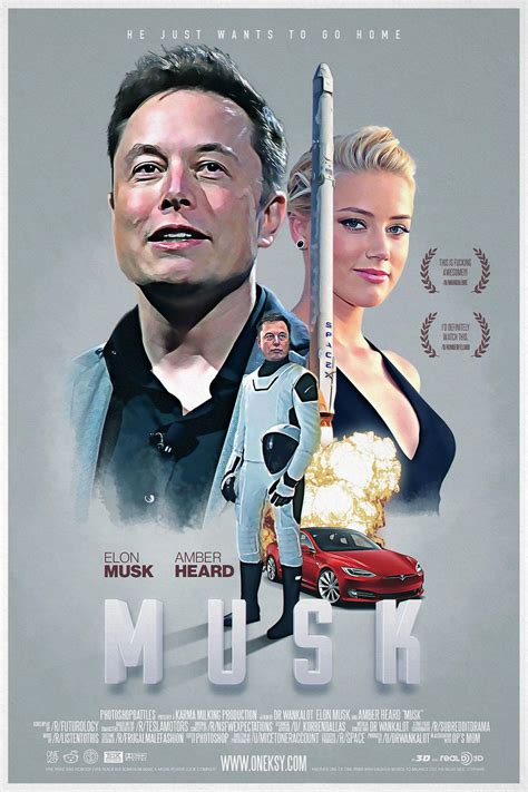 Movie poster for Elon Musk by u/DrWankalot : r/elonmusk