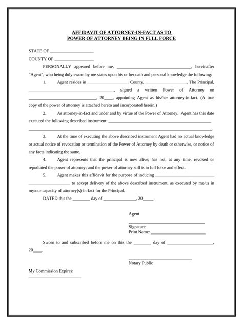 power attorney Doc Template | pdfFiller