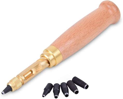 Buy Japanese Screw Punch Screw Punch Auto Leather Tool Book Drill 6 ...