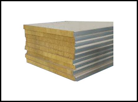 Rockwool Sandwich Panel (रॉकवूल सँडविच पॅनल) Manufacturer, Supplier in ...