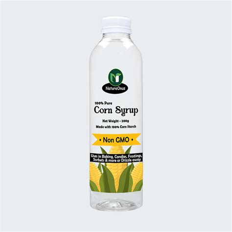 NatureOnus Pure Corn Syrup 650g | Made with 100% Corn Starch | Corn ...
