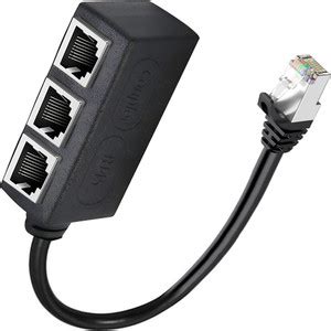 All mobile solution RJ45 1 Male To 3Female LAN-SPLITTER (LAN-0323N) Lan ...