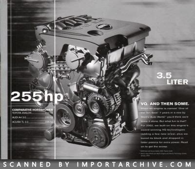 Image result for 2002 Maxima Engine Install