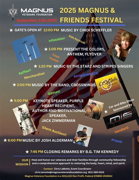 Events from December 6, 2021 – January 3, 2022 – Magnus Veterans Foundation