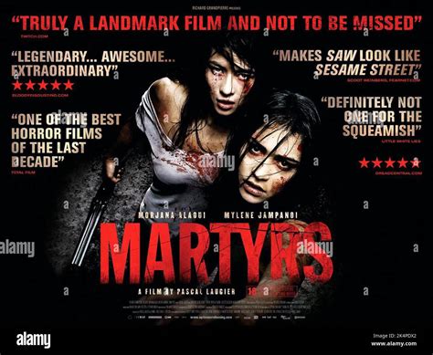 MYLENE JAMPANOI, MORJANA ALAOUI, MARTYRS, 2008 Stock Photo - Alamy