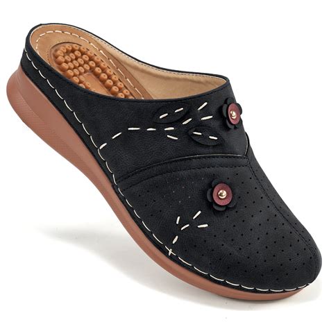 Clogs for Women Sandals with Comfortable Arch Support Womens Casual ...