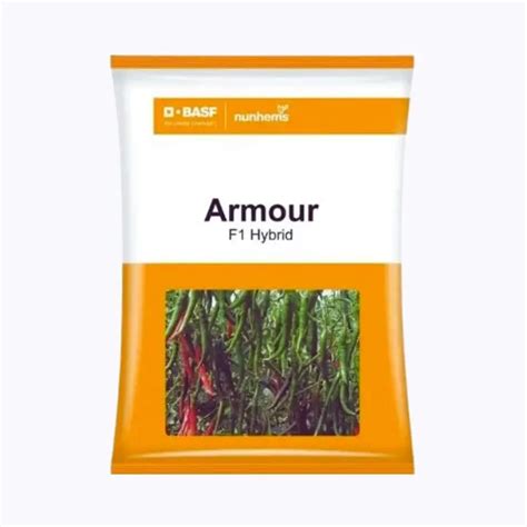 Buy BASF Nunhems Armour Chilli Seeds - Grow Long, Dark Green to Red ...