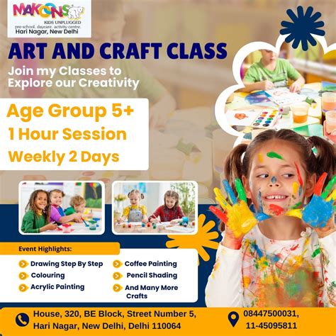 Makoons-Art & Craft Classes in Hari Nagar