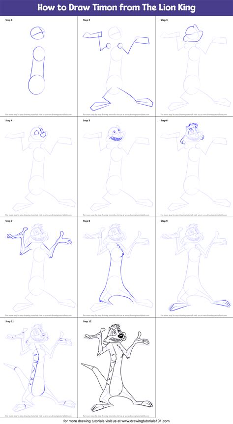 Image result for Timon Drawing
