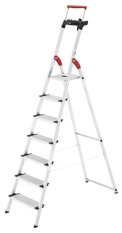 Buy Hailo 8030-707 ComfortLine XXR safety ladder, 7 steps ...