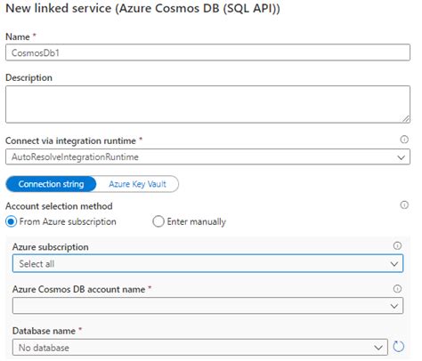 Image result for ADF Cosmo DB Example