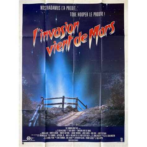 INVADERS FROM MARS French Movie Poster - 47x63 in. - 1986