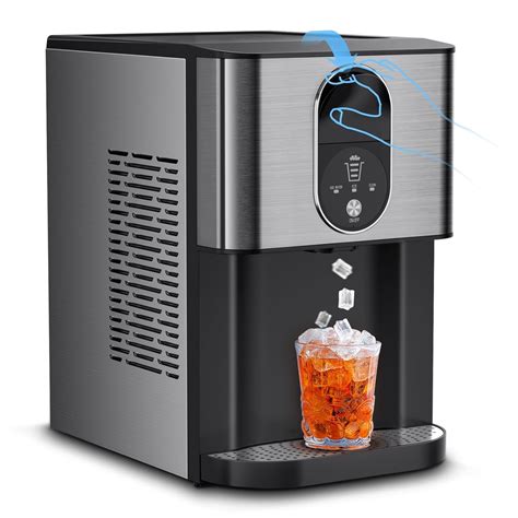 Antarctic Star Nugget Ice Maker Countertop - 34lbs/24H Pebble Ice Machine, Self-Cleaning, Ready ...