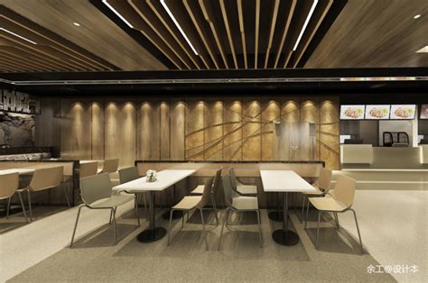 30万元餐饮空间1000平米装修案例_效果图 - 自助烤肉店之长沙店 - 设计本