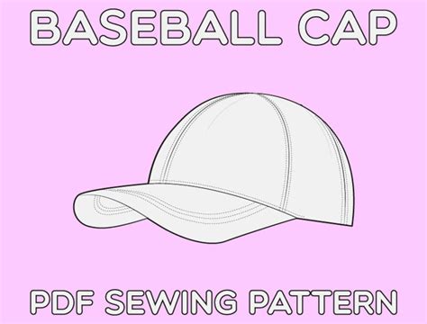 Image result for Baseball Cap Sewing Patterns