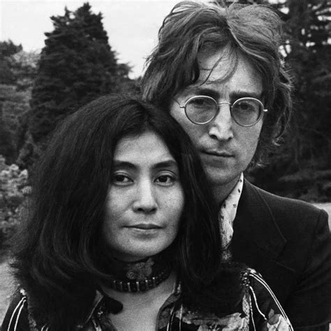 Yoko Ono Young Glasses