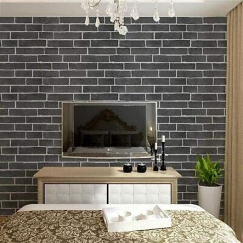 Jaamso royals Grey Bricks Stone self adhesive wallpaper – JAAMSO ROYALS