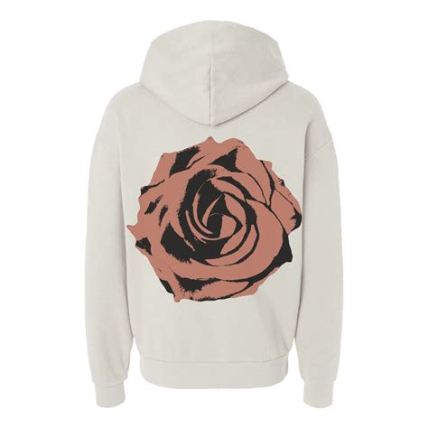 A Flair for the Dramatic Rose Hoodie Ivory - Pierce The Veil Official Store