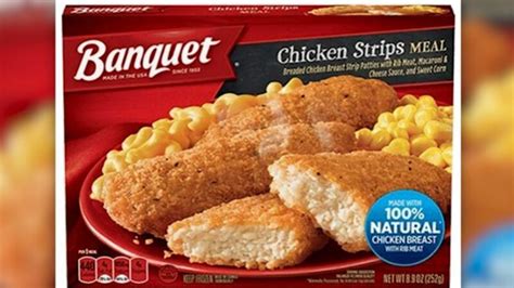 Frozen chicken strip meals recalled due to possible plastic contamination