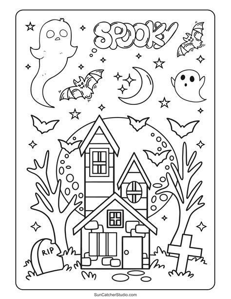 Halloween Coloring Pages and Coloring Sheets – Free Printables ...