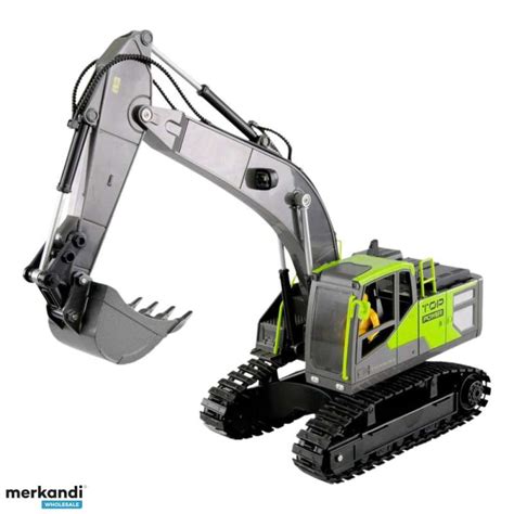 RC Remote Control Crawler Excavator Steam Function Green 1:18 - Poland ...