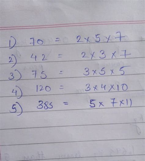 express as the product of the three factors704275120385 - Brainly.in