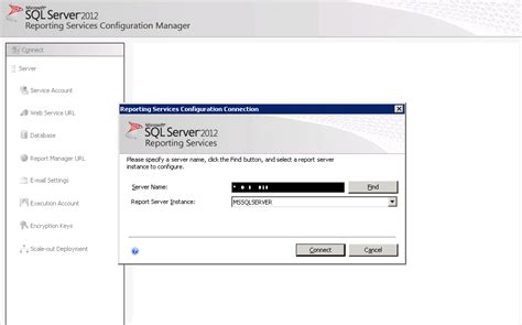 MS SQL Server Cannot Connect to the Report Server Database 的图像结果