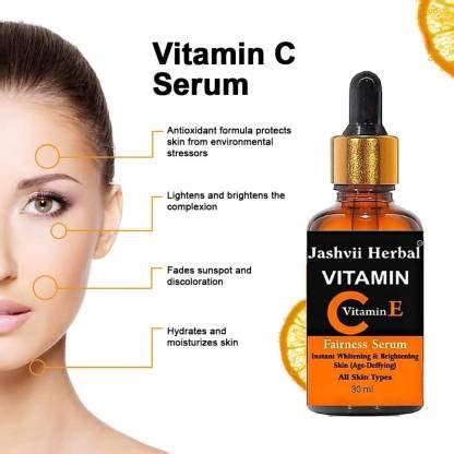 jashvii herbal Vitamin C Serum - Skin Clearing Serum - Brightening ...