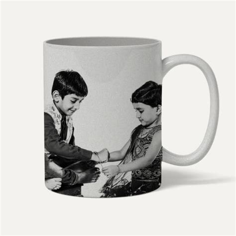 Custom Silver Coffee Mug | Personalised Silve Tea Mugs
