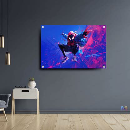 Spider-Man: Miles Morales - Ultimate Hero - Premium Wall Art – Maags ...