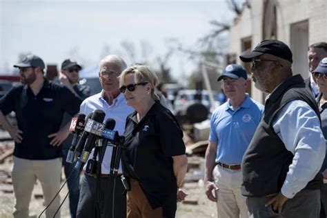 DHS Secretary Alejandro Mayorkas Visits Rolling Fork, Mississippi (077 ...