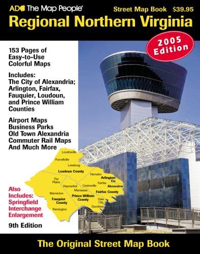 Buy ADC The Map People Regional Northern Virginia: Street Map Book Book ...