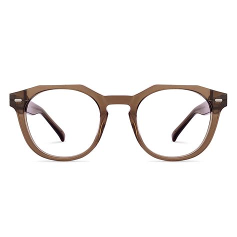 Brown Full Rim Round John Jacobs JJ RICH ACETATE JJ E70194 Eyeglasses