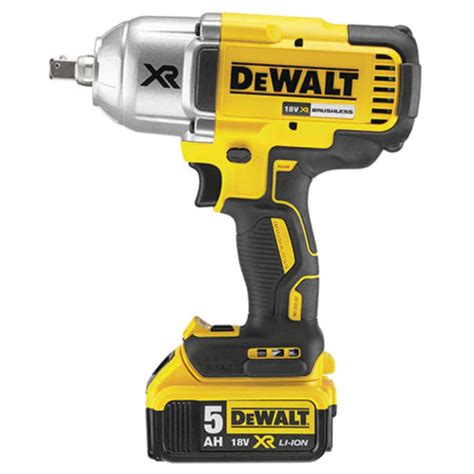 Dewalt DCF899P2-QW 18V, 5.0Ah, 950Nm, High Torque Impact Wrench, BL, 1 ...