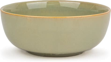 Shay Ceramic Medium Bowl Set, 18cm, 2 Pieces, Pista | Glossy Finish ...