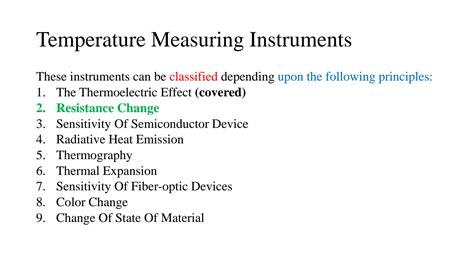 Temperature Measuring Instruments 的图像结果