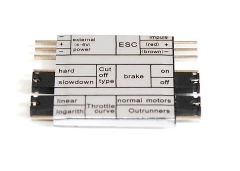 Over Sky ESC Program Card 的图像结果