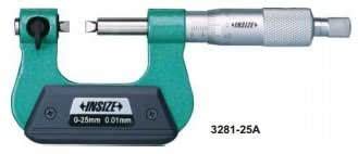 Chand Company 25-50 Mm Screw Thread Type Outside Micrometer : Amazon.in ...