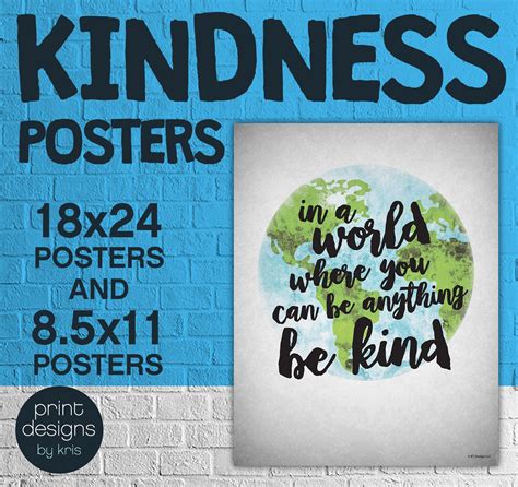Kindness Poster Ideas
