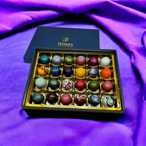 Box of 24 Assorted Milk Chocolates - Luxury Chocolate Gift Box - Hobbs ...