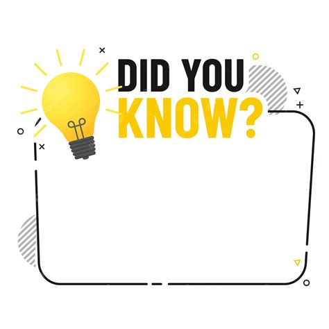 Did You Know Box PNG, Vector, PSD, and Clipart With Transparent ...