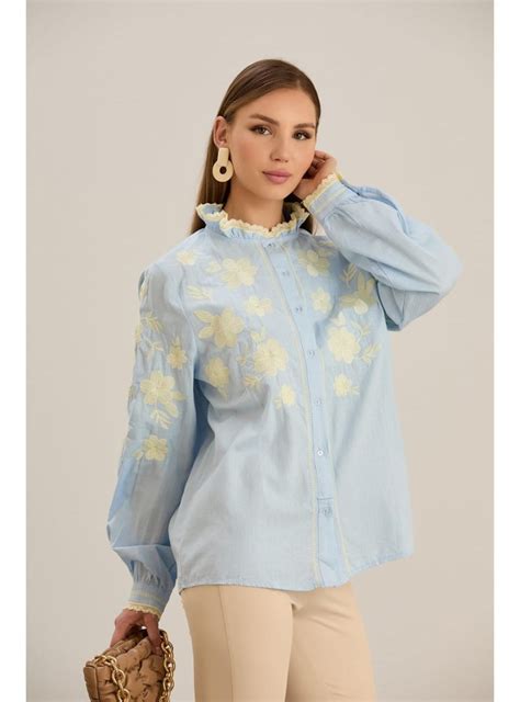 Light Blue - Blouses