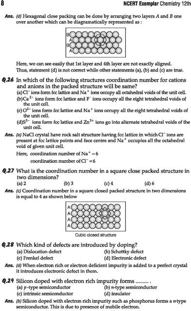 Arihant NCERT Exemplar Chemistry 12th Problems & Solutions with ...