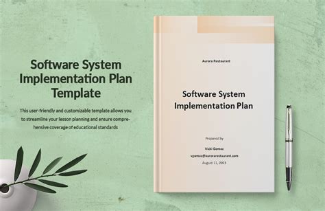 Image result for Software Implementation Document Template