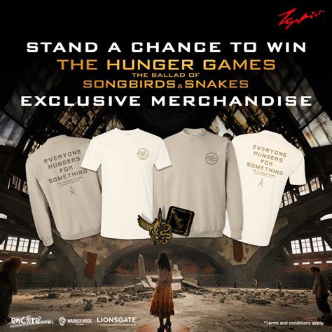 Win The Hunger Games exclusive merchandise – getFreebies.my