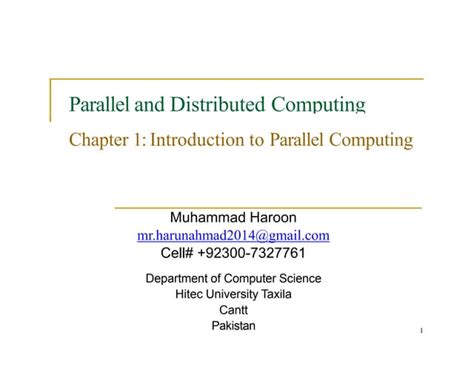 Parallel Computing Lecture 的图像结果