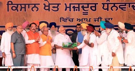 Narendra Modi takes a jibe at Congress-led Punjab for poor ranking on ...