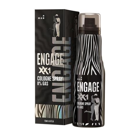 Buy Engage XX1 Cologne Perfume Spray For Men, Citrus & Spicy, No Gas ...